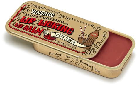 Vintage Slider Tin • Lip Licking Lip Balm 